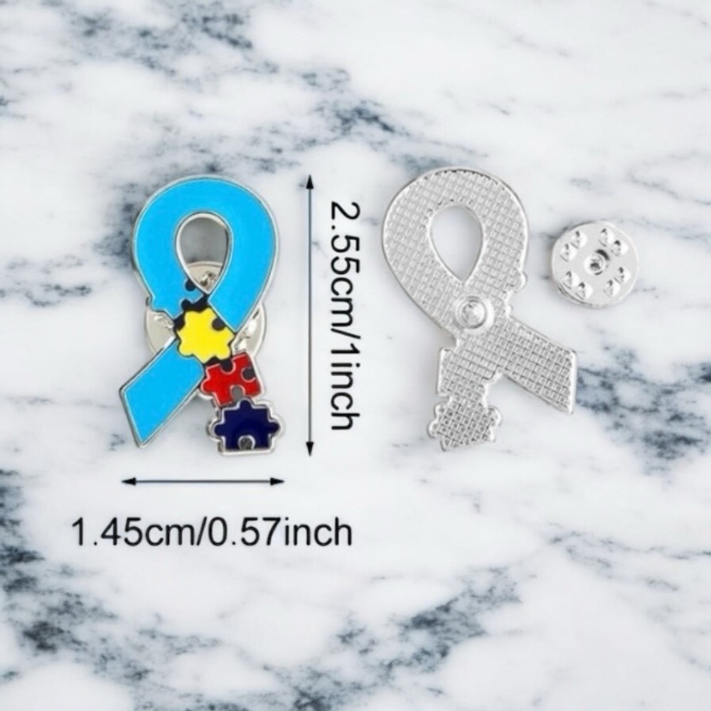 Autism Awareness Pin - Picture 2 of 3